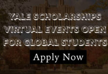 Yale Scholarships Virtual Events Open for Global Students