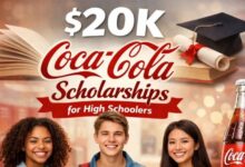 $20K Coca-Cola Scholarships for High Schoolers