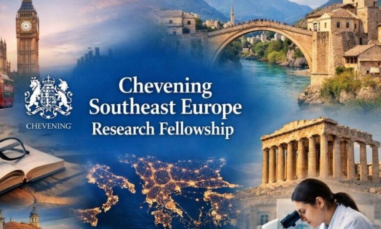 Chevening Southeast Europe Research Fellowship