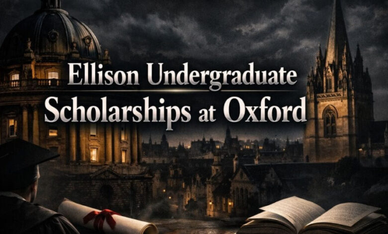 Ellison Undergraduate Scholarships at Oxford