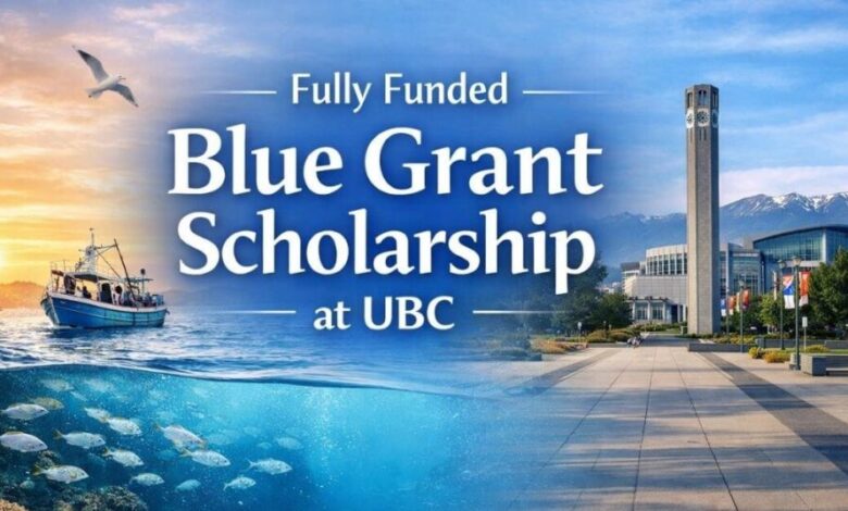 Fully Funded Blue Grant Scholarship at UBC