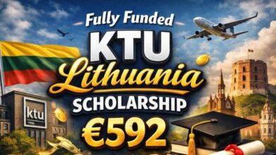 Fully Funded KTU Lithuania Scholarship €592