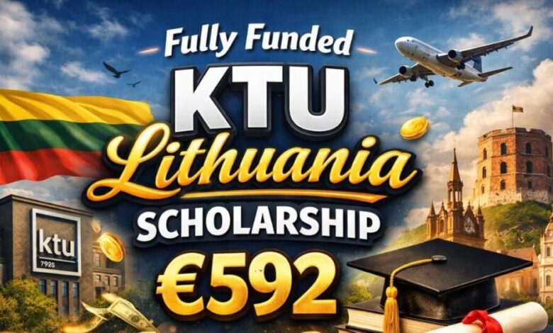 Fully Funded KTU Lithuania Scholarship €592