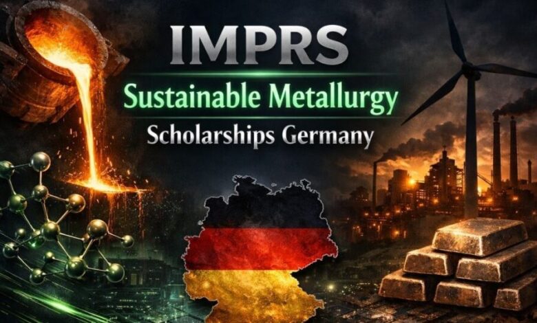 IMPRS Sustainable Metallurgy Scholarships Germany