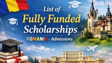 List of Fully Funded Scholarships Romania - Admissions