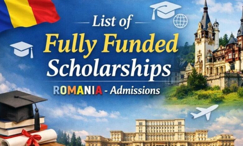 List of Fully Funded Scholarships Romania - Admissions