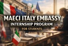 MAECI Italy Embassy Internship Program for Students