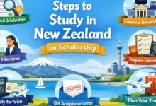 Steps to Study in New Zealand on Scholarship