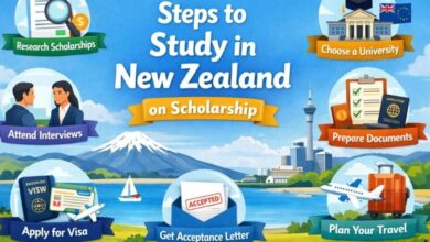 Steps to Study in New Zealand on Scholarship