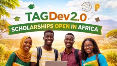 TAGDev 2.0 Scholarships Open in Africa