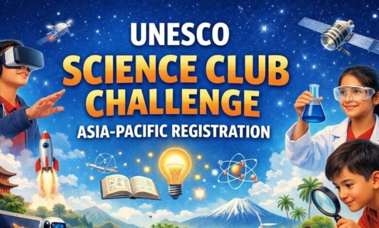 UNESCO Science Club Challenge Asia-Pacific Registration