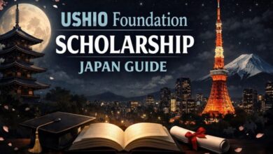 USHIO Foundation Scholarship Japan Guide